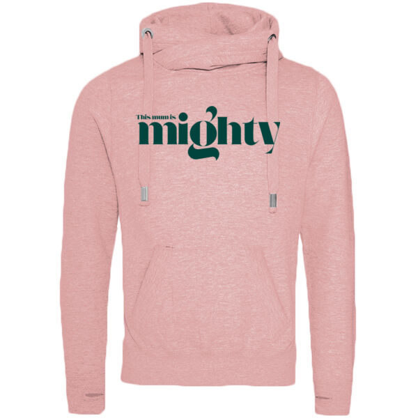 This mum is mighty cross neck hoodie  Thumbnail