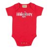 Short-sleeved bodysuit with envelope neck opening Thumbnail